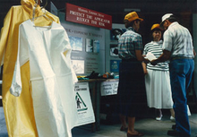 Chemical safety booth