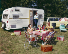 Family RV camping