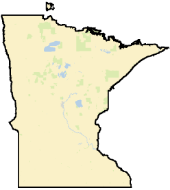 Grand Rapids Minnesota on a map