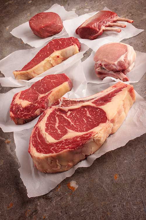 Safe meat handling and cooking temperatures