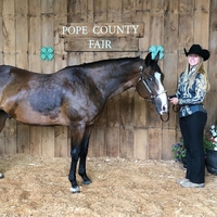 4-H'er with horse