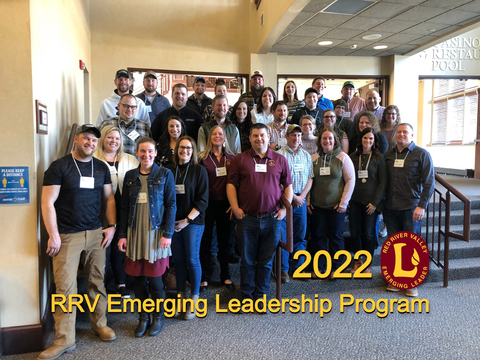 The 2022 Red River Valley Emerging Leadership Program class photo.