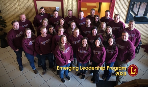 The 2023 Red River Valley Emerging Leadership Program class photo.