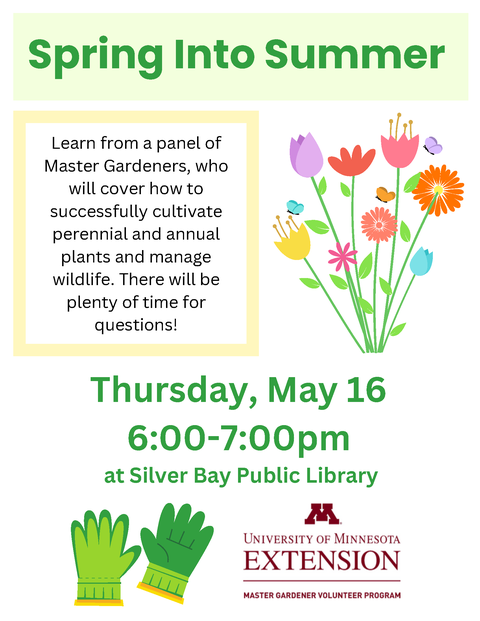 flower gloves university of Minnesota master gardeners