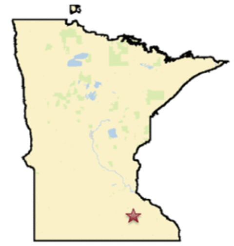 Claremont Minnesota location