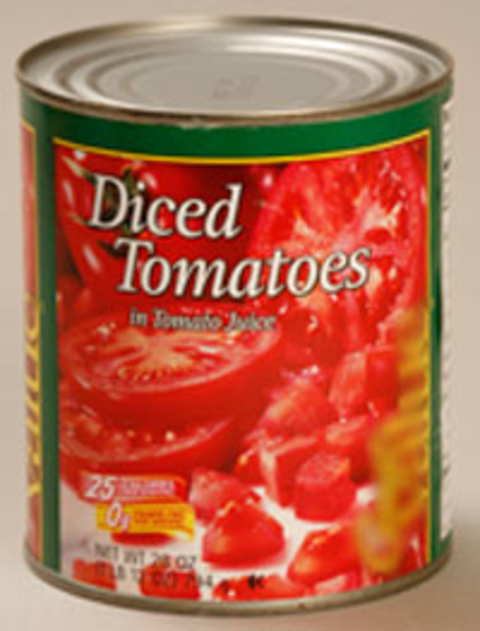 metal can tomatoes