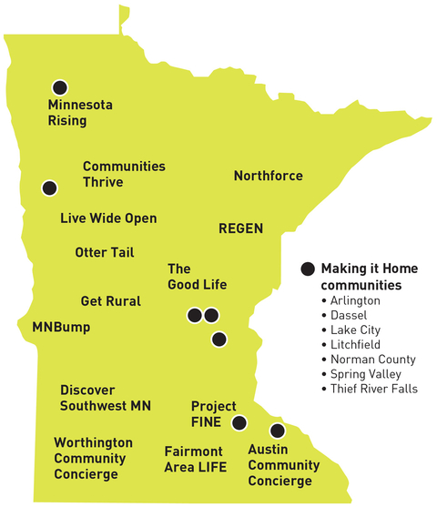 Minnesota Making it Home resident recruitment initiatives