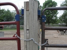 latch and chain combination