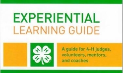 front cover of the experiential learning guide