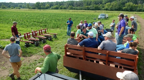 weed control field tour