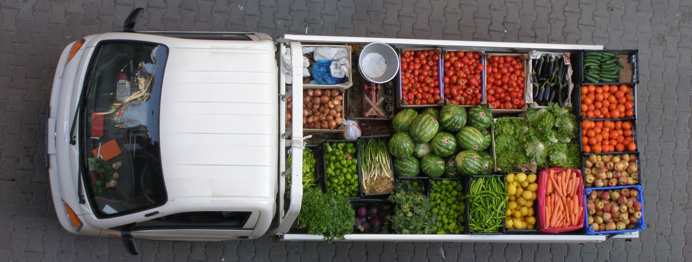 Truck of produce