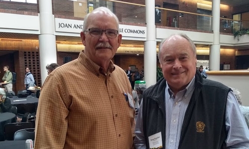 RDSP citizen board members Bob Backman and Doug Franchot at IonE sustainability symposium