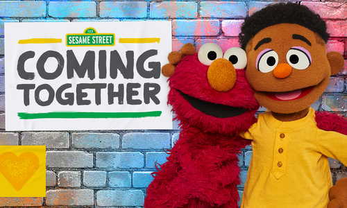 Sesame Street coming together poster