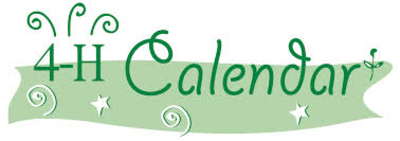 4-H Calendar