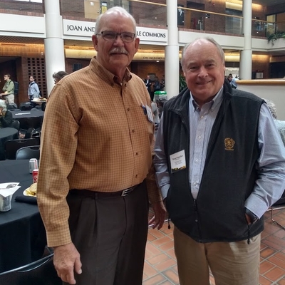 RSDP citizen board members, Bob Backman and Doug Franchot, attending an IonE sustainability symposium.