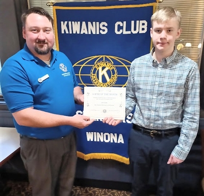 Winona 4-H Youth Representative for the month of March