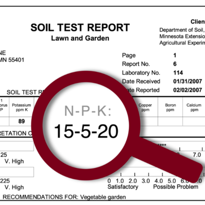 soil test report