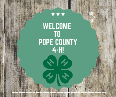 Welcome to Pope County 4-H
