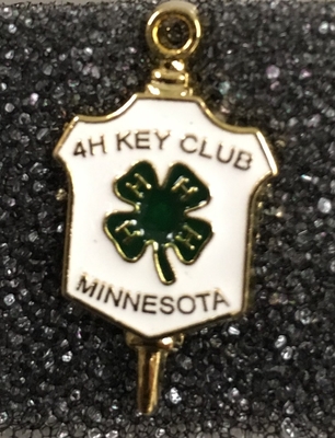 MN 4-H Key Award pin.