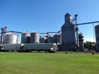 Grain storage facility